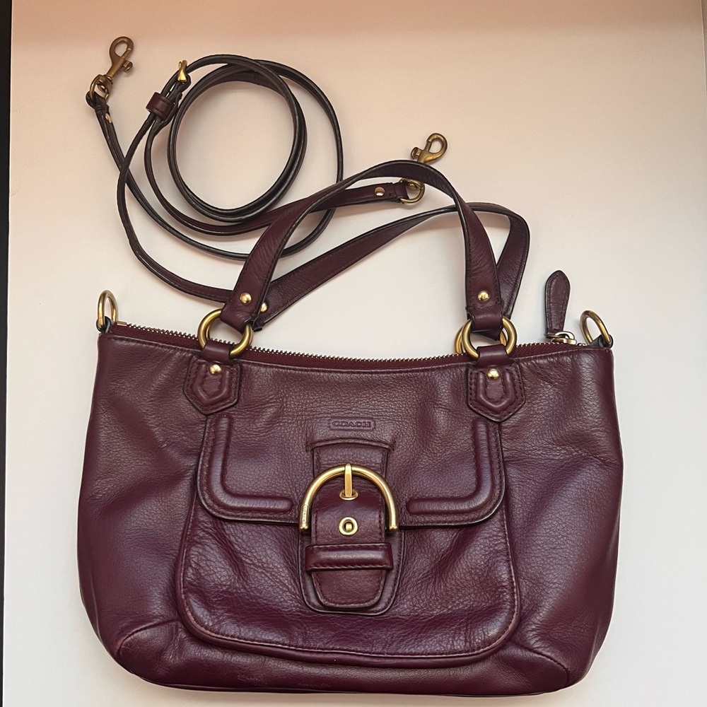 Coach Leather Crossbody Bag